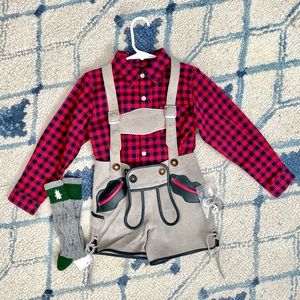 Aithentic German Lederhosen Outfit